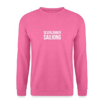 Sejerlänner Saujong Siegerland Siegen Geschenk - Unisex Pullover - Pink - Vorne