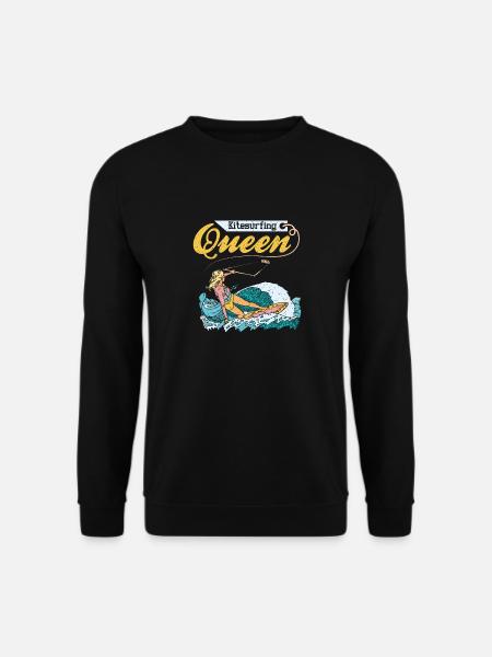 Kitesurfing Queen - Unisex Sweatshirt - black
