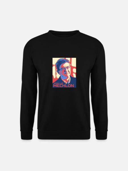 Mélenchon Elections Présidentielles 2022 - Sweat-shirt Unisexe - noir