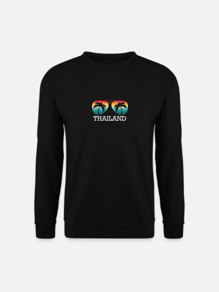 Thailand Reise Urlaub Reisen Sommer Sonne Souvenir - Unisex Pullover - Schwarz