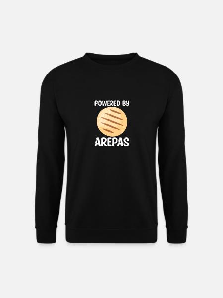 Arepas Venezuela Kolumbien Arepa Essen Geschenk - Unisex Pullover - Schwarz
