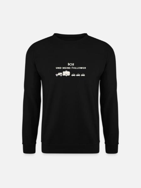Ich und meine Follower CoolesCaravan Camping - Unisex Pullover - Schwarz