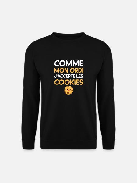 idee cadeau pour homme femme drole rigolo - Sweat-shirt Unisexe - noir
