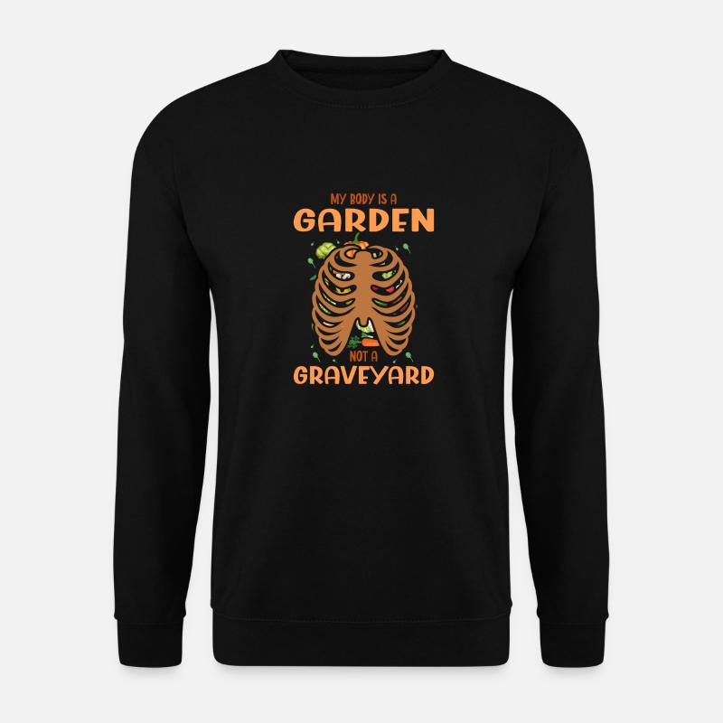 Tierrechte Vegan Tierliebe - Unisex Pullover - Schwarz
