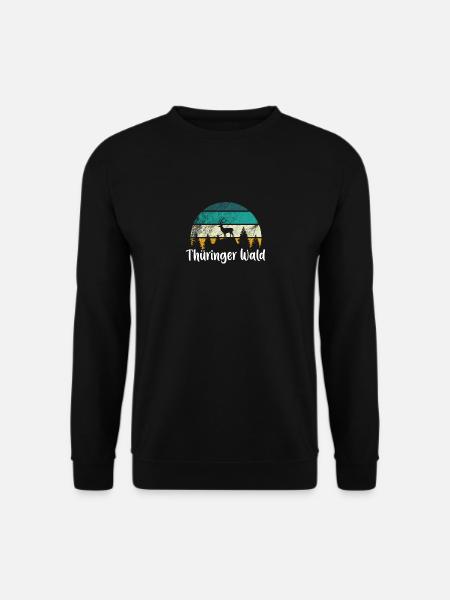 Thüringer Wald - Unisex Pullover - Schwarz