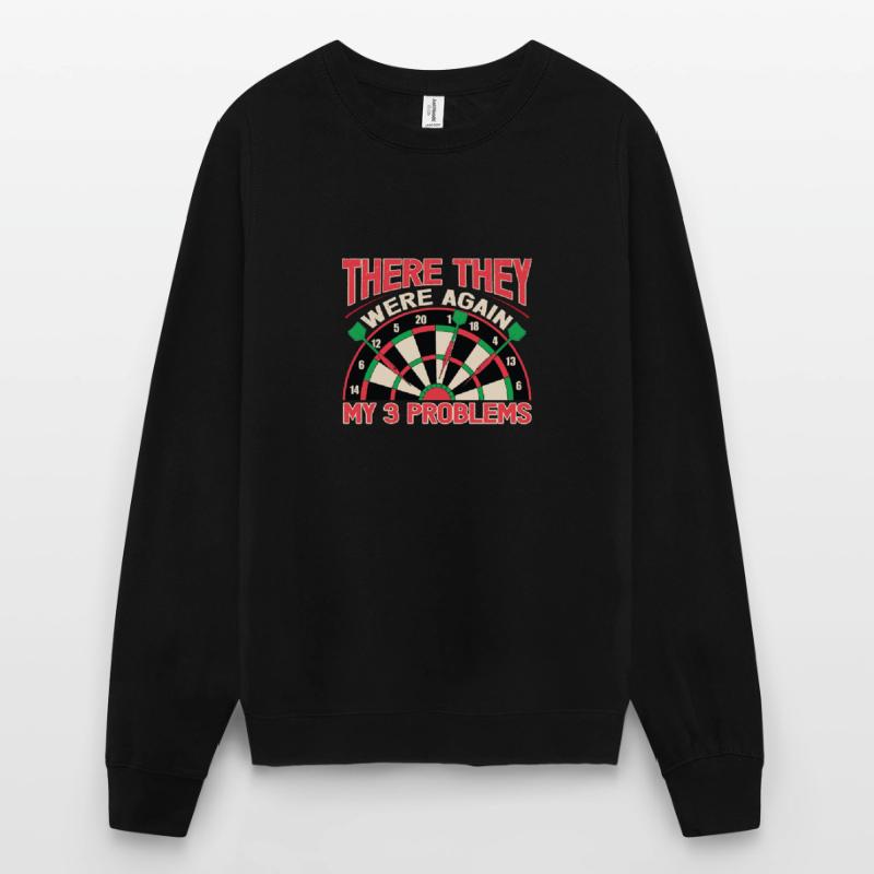 Fléchettes Fléchettes Joueurs de fléchettes Fléchettes Fléchettes Fléchettes Fléchettes Fléchettes Dar Sweat-shirt Unisexe