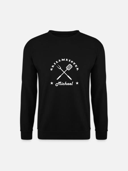 Grill Master Michael - Unisex Sweatshirt - black