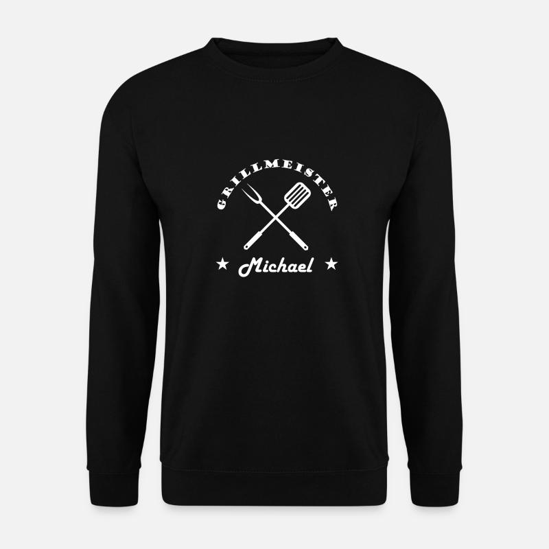 Grillmeister Michael - Unisex Pullover - Schwarz