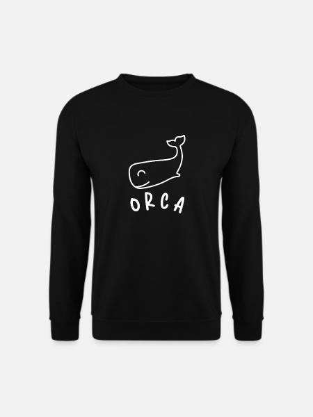 Nous aimons l’épaulard - Sweat-shirt Unisexe - noir