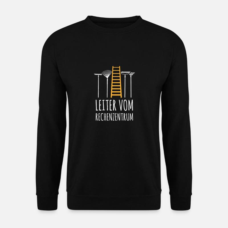 Leiter vom Rechenzentrum Gärtner Garten Gärtnerei - Unisex Pullover - Schwarz