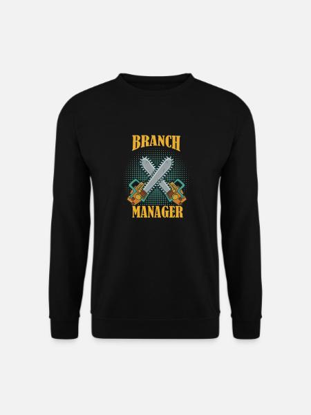 Branch Manager Woodworker Arborist - Unisex sweater - sort