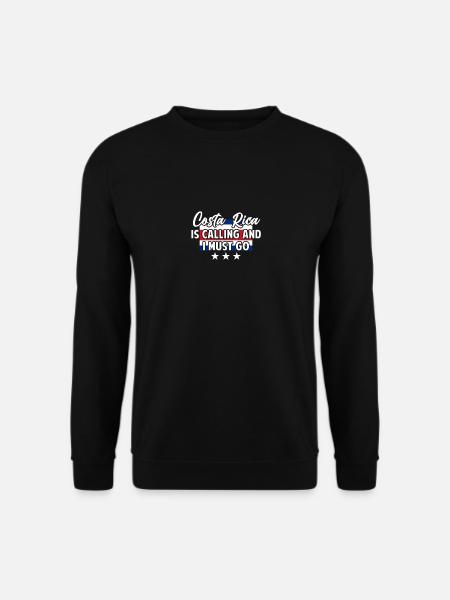 Costa Rica - Costa Rica Spruch - Unisex Pullover - Schwarz