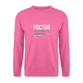 Doctor In Progress - Unisex Sweatshirt - pink - Front