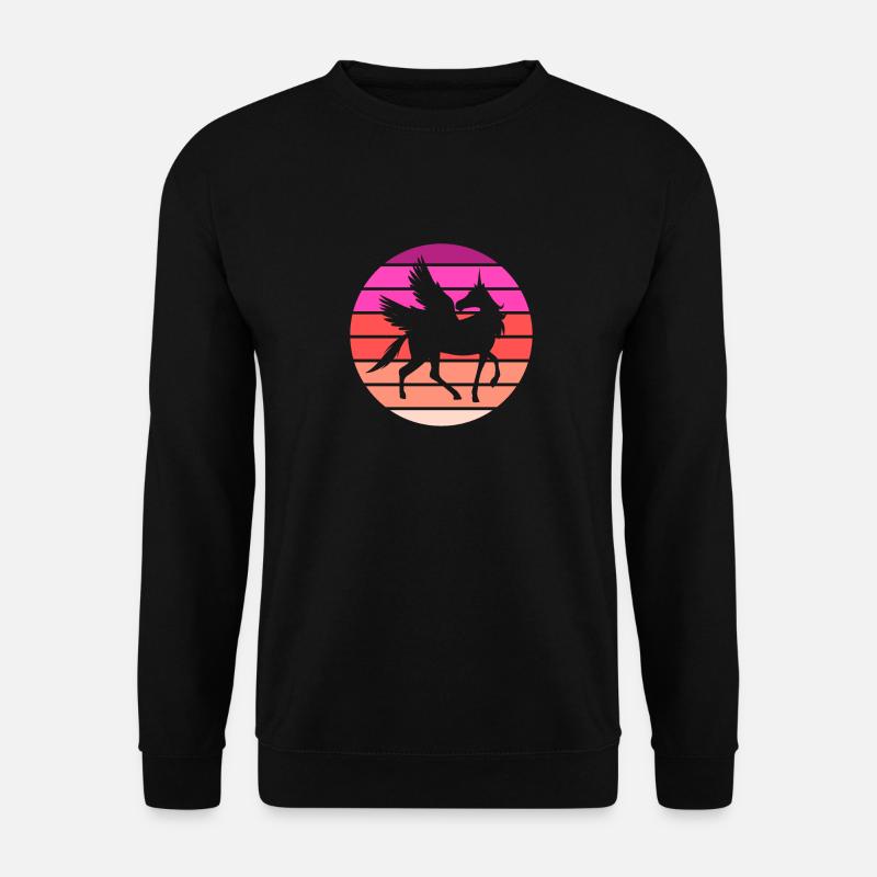 Pegasus - Unisex Pullover - Schwarz