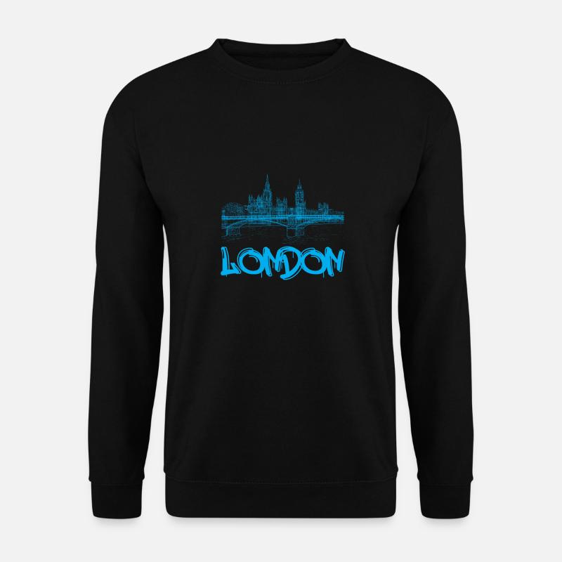 London - Unisex Sweatshirt - black