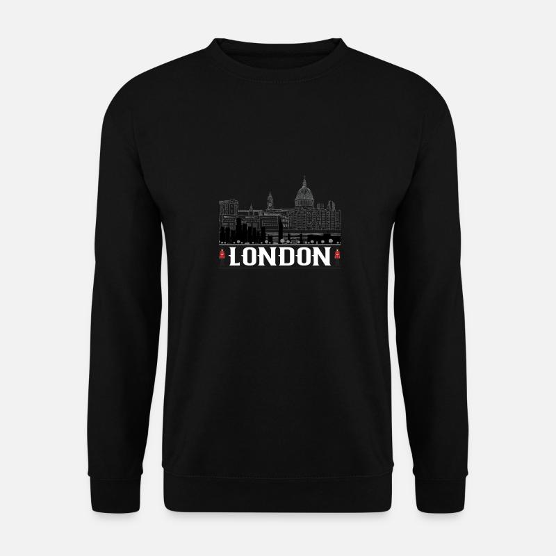 Londra - Felpa unisex - nero