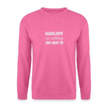 Guadeloupe - Unisex Pullover - Pink - Vorne