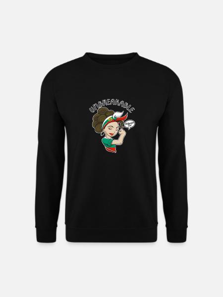 Bulgarian Girl Unbreakable Bulgarian Heritage - Unisex Pullover - Schwarz