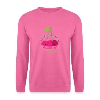 Cherry sweet coach académique mignon drôle jeux de mots blagues - Sweat-shirt Unisexe - rose - Devant