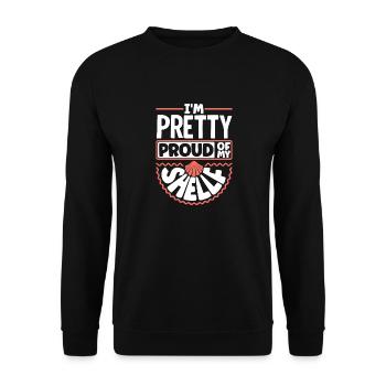 Marine Biology Marine Biologist Science Proud Of - Unisex Pullover - Schwarz - Vorne - Alina (178cm) & Michal (187cm)