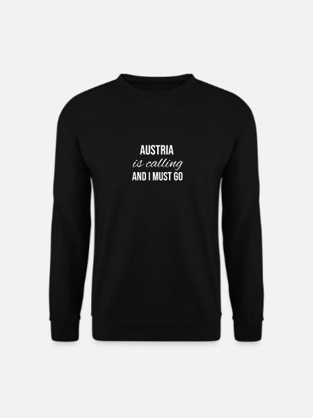 Autriche - Sweat-shirt Unisexe - noir