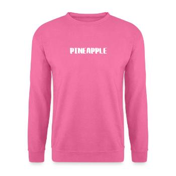 Pineapple Simple Present Idea - Unisex Pullover - Pink - Vorne