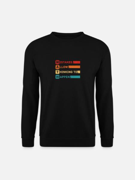Meilleur Math Art Calcul Algèbre Math Geek Lover Fun - Sweat-shirt Unisexe - noir