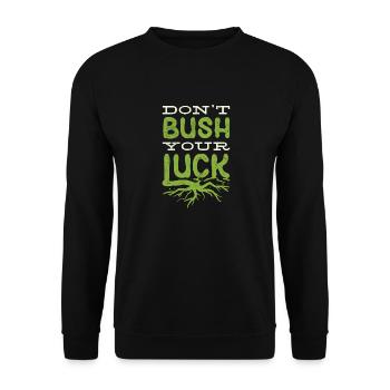 Horticulture Horticulteur Jardinage Dont Bush - Sweat-shirt Unisexe - noir - Devant - Alina (178cm) & Michal (187cm)