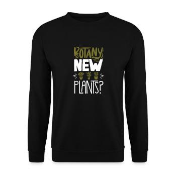 Horticulture Horticulteur Jardinage Botanique Nouveau - Sweat-shirt Unisexe - noir - Devant - Alina (178cm) & Michal (187cm)