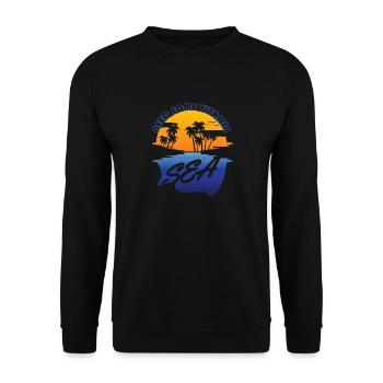 Besoin de vitamine SEA - Sweat-shirt Unisexe - noir - Devant - Alina (178cm) & Michal (187cm)