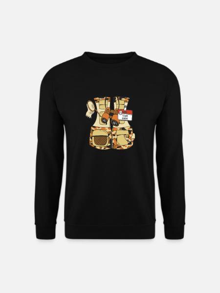 Tour Guide Funny Vest - Unisex Sweatshirt - black