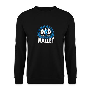 Gymnaste Gymnastique Père La seule chose que je retourne - Sweat-shirt Unisexe - noir - Devant - Alina (178cm) & Michal (187cm)