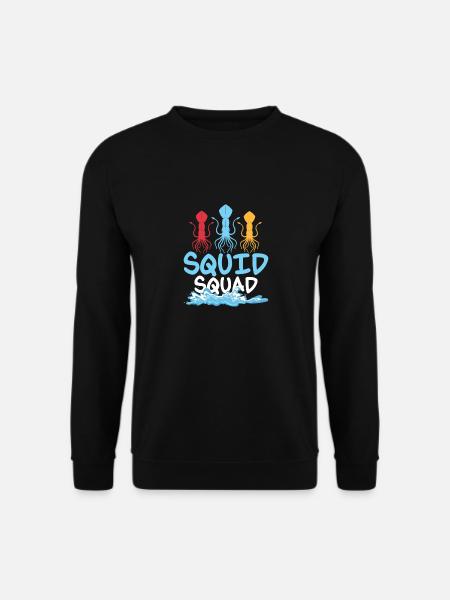 Squid Squad Marine Biology Scientist - Unisex Sweatshirt - black