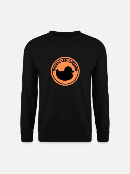 Sauvez les canards - Sweat-shirt Unisexe - noir