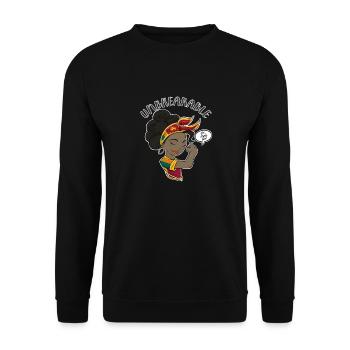 Sri Lanka Girl Unbreakable Sri Lanka Heritage Sri - Unisex Sweatshirt - black - Front - Alina (178cm) & Michal (187cm)