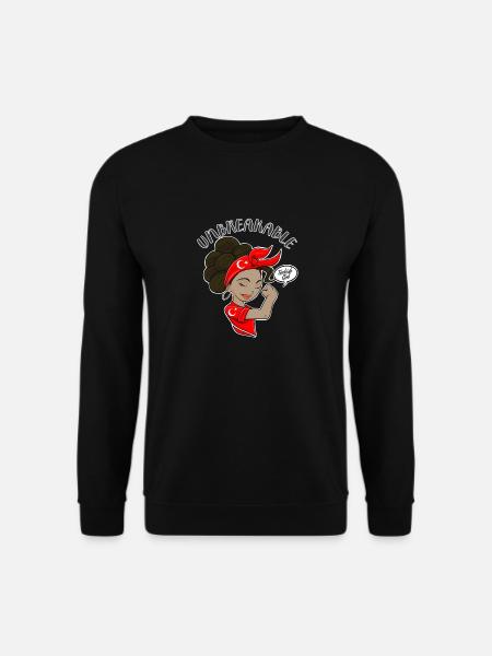 Tyrkisk Pige Ubrydelig I Tyrkisk arv I - Unisex sweater - sort
