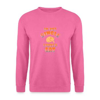 I'm Not Single I Have Cat Funny Cat Lover Tee - Unisex Pullover - Pink - Vorne