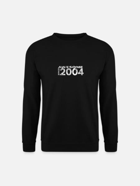 Awesome since 2004 - Unisex Sweatshirt - black