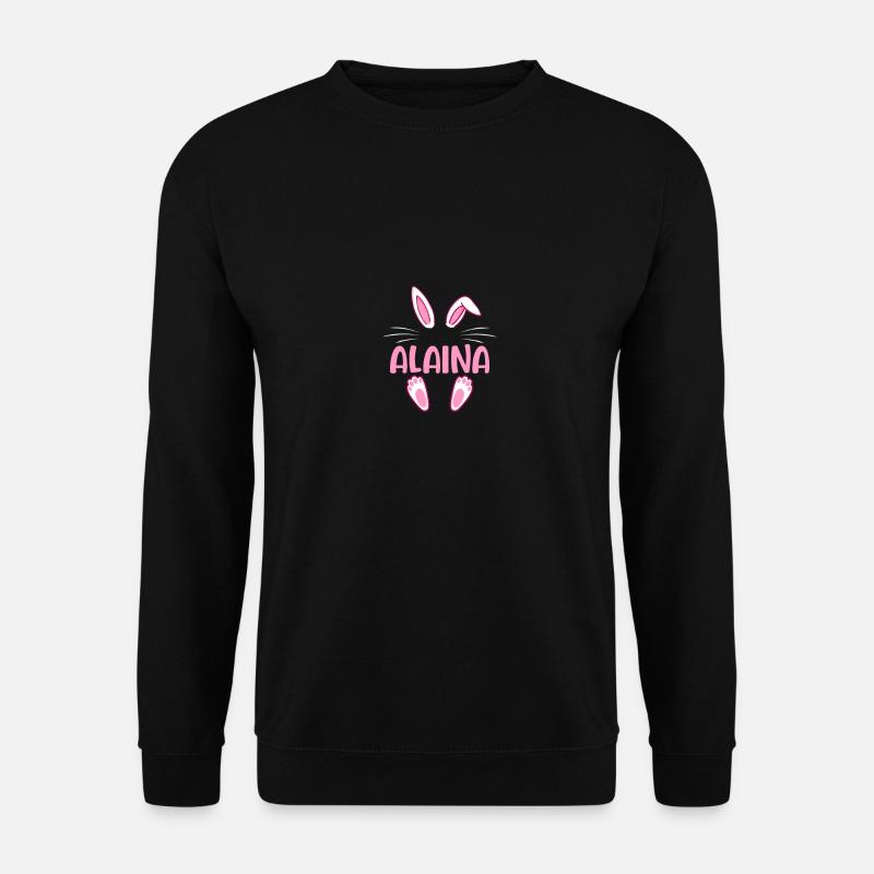 ALAINA Pâques - Sweat-shirt Unisexe - noir