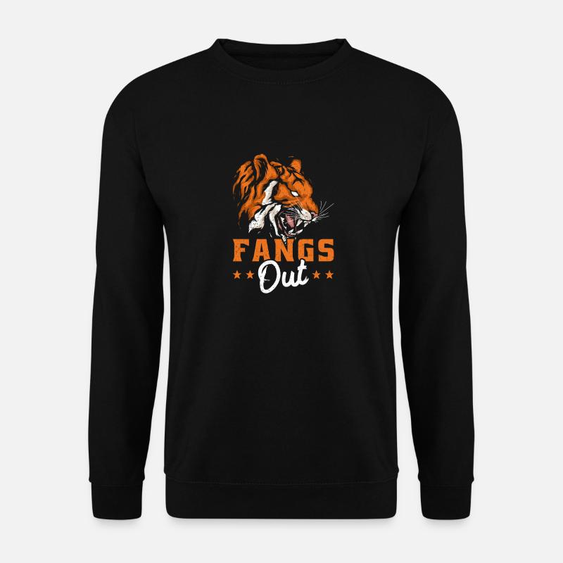 Nur Fangs - Unisex Pullover - Schwarz