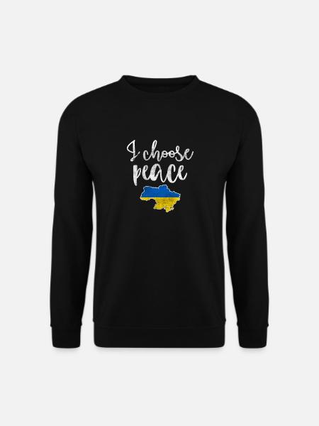 Ukraine Solidarity - Unisex Sweatshirt - black