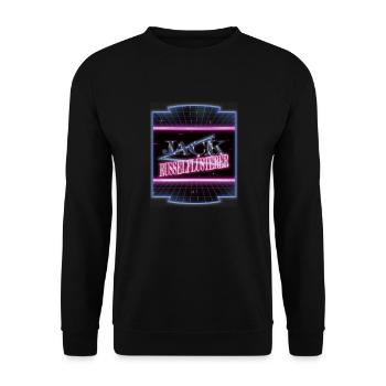 doggie geburtstag lustiger spruch spaß - Unisex Pullover - Schwarz - Vorne - Alina (178cm) & Michal (187cm)