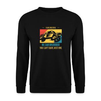 J’ai plusieurs RC Car Disorder Modèle de voiture - Sweat-shirt Unisexe - noir - Devant - Alina (178cm) & Michal (187cm)