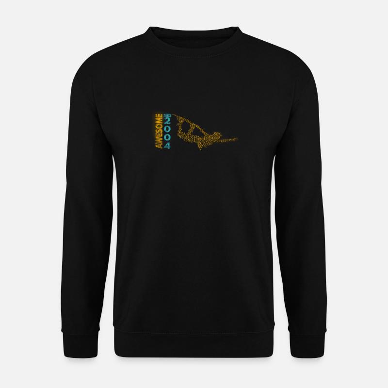 Awesome since 2004. Wakeboard Lifestyle - Unisex Pullover - Schwarz