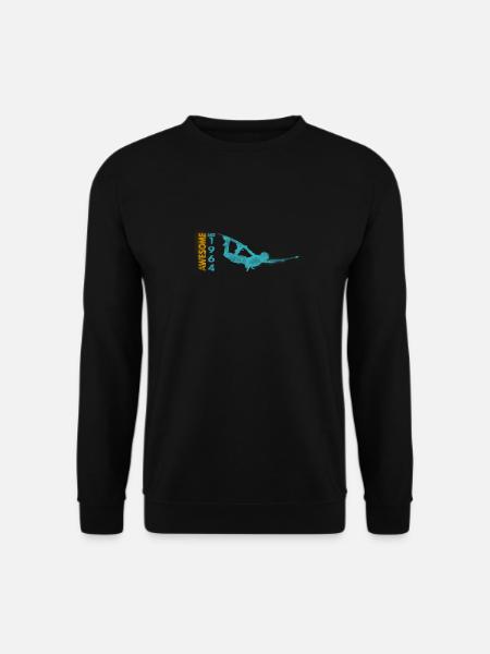 Awesome since 1964. Wakeboard Lifestyle - Unisex Sweatshirt - black