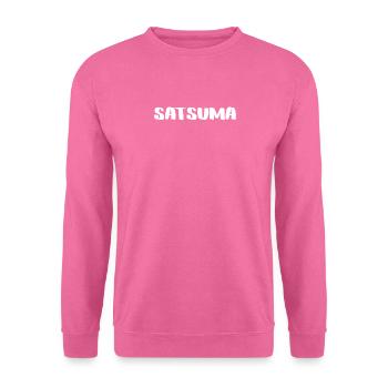 Satsuma Handdrawn Text - Unisex Pullover - Pink - Vorne