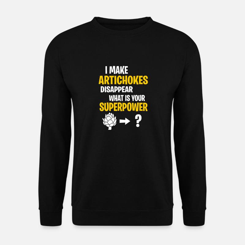 Superpower Artichoke Edition - Unisex Pullover - Schwarz