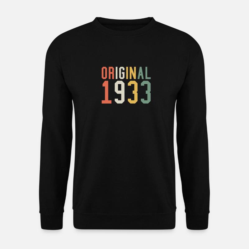 Original 1933 - Unisex Pullover - Schwarz