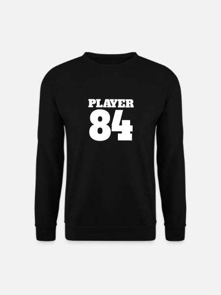 Player 84 - Unisex Pullover - Schwarz