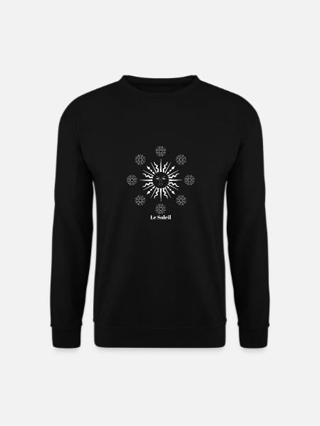 Soleil - Sweat-shirt Unisexe - noir